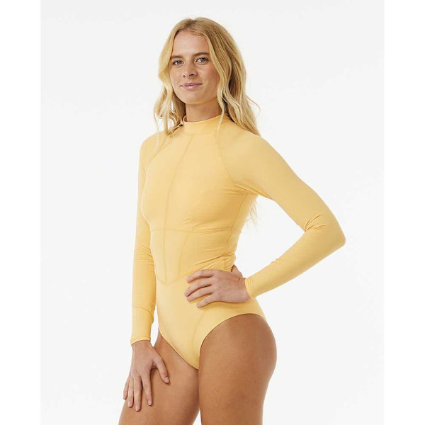 Rip Curl Mirage Ultimate Upf Langærmet Rashguard-skjorte Gul 2XS
