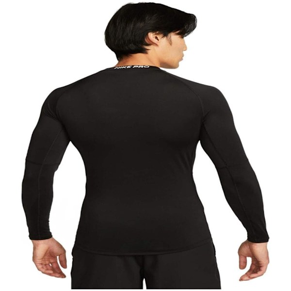 Nike Pro Dri-fit T-shirt Med Lång ärm Svart 2XL Man