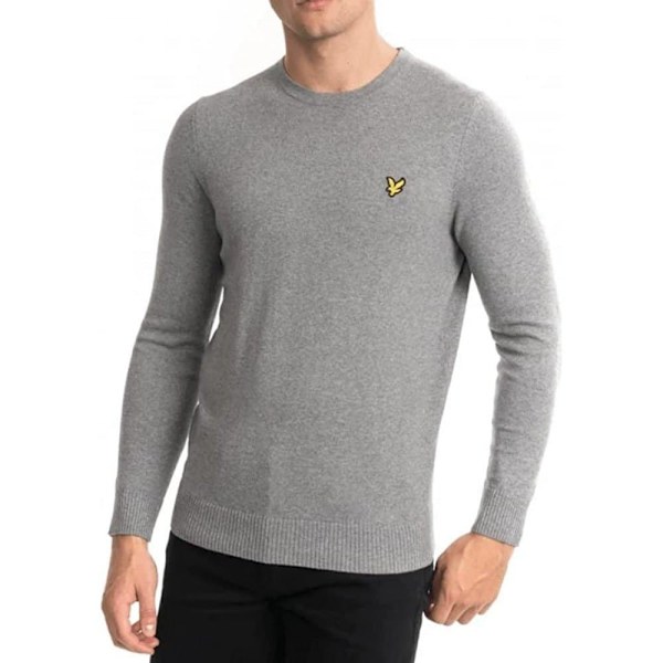 Lyle & Scott Tröja Kn400vc Grå M Man