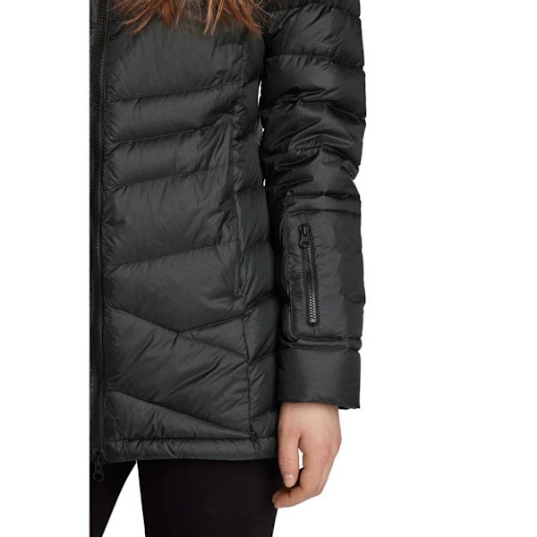 Nordisk Frakke Mimi Short Down Sort 2XL Kvinde