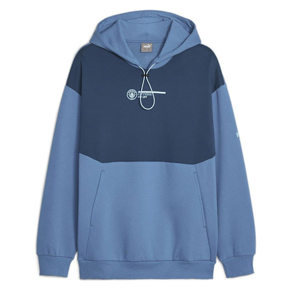 Puma Luvtröja Mcfc Football Culture Blå L Man