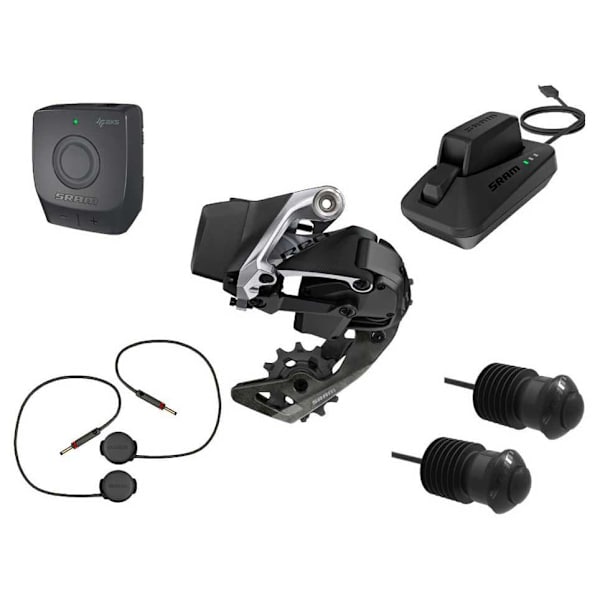 Sram Elektronisk Gruppesæt Red E-tap Axs 1x 12s Aero Sort