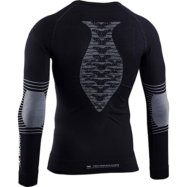 X-bionic Langærmet T-shirt Energizer 4.0 Sort 2XL Mand