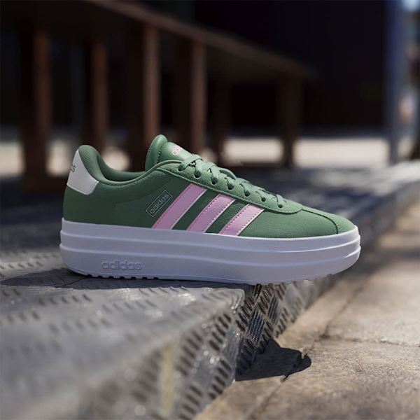 Adidas Vl Court Bold Skor Grönt EU 37 1/3 Kvinna