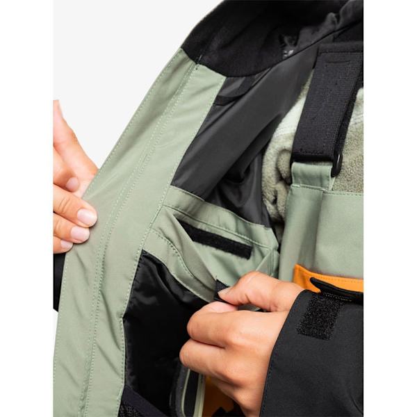Quiksilver Ambition Jacka Grönt 8 Years Pojke