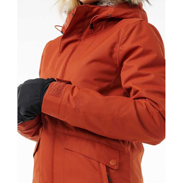 Rip Curl Anti Series Parker 10k/10k Jacka Orange S Kvinna