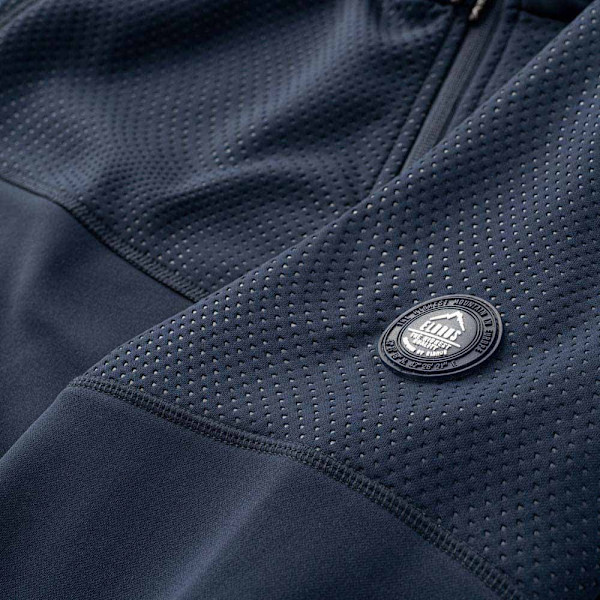 Elbrus Sweatshirt Med Fuld Lynlås Lupot Blå L Mand