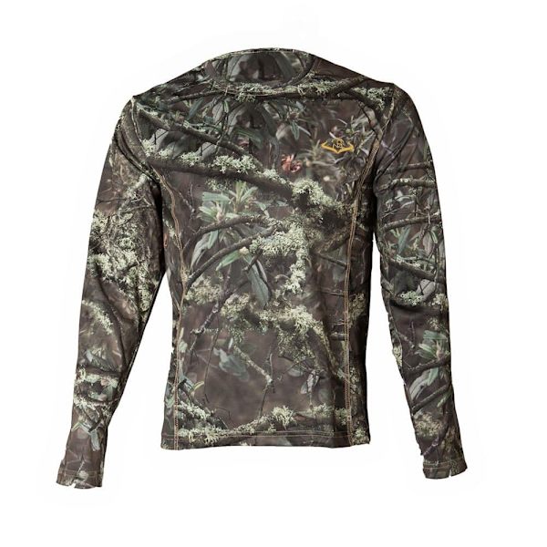 Pasion Morena Teknisk Langærmet T-shirt Coolmax Grøn 2XL