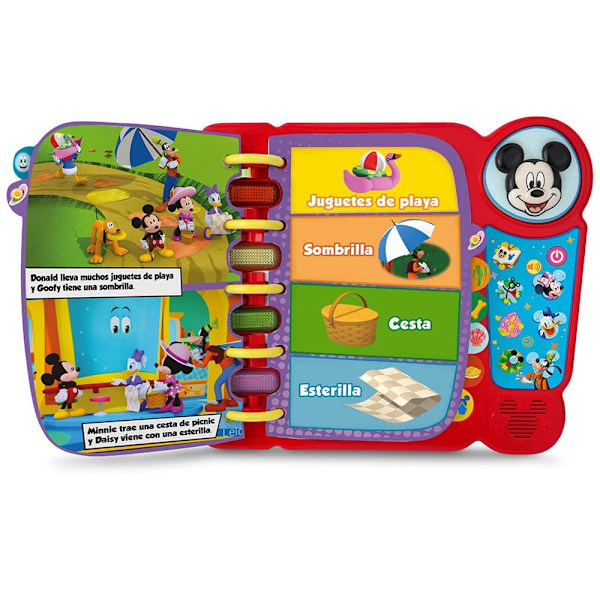 Vtech Opin Lukemaan Kanssa Mickey Kultainen