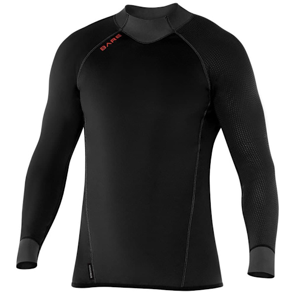 Bare Langærmet T-shirt Exowear Sort XL