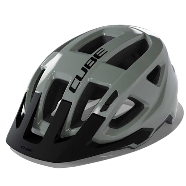 Cube Mtb Kypärä Fleet Musta,Harmaa L