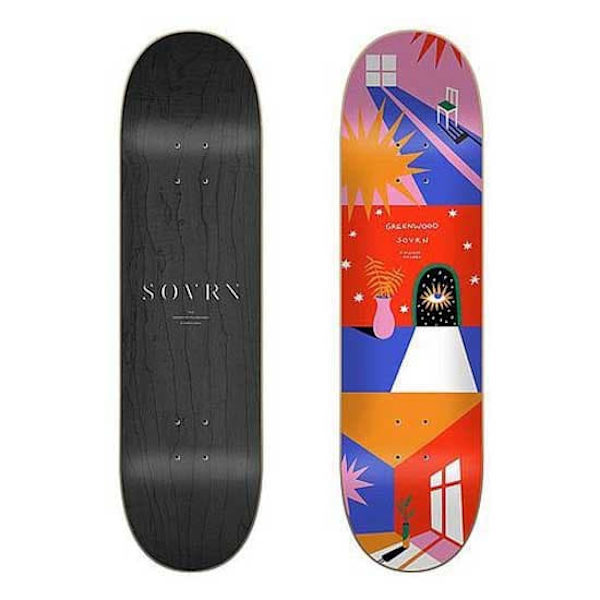 Sovrn Skateboard Deck Toca 8.25´´ Monivärinen 31.85 Inches