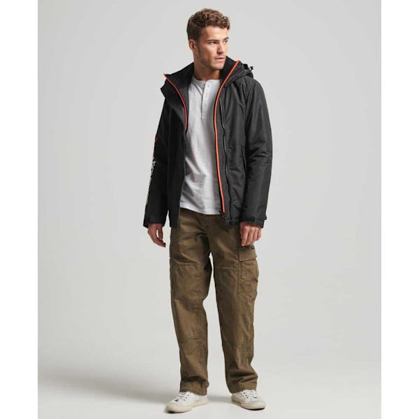 Superdry Jacka Yachter Windbreaker Svart L Man