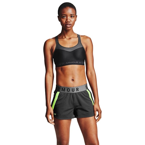 Under Armour Sport-bh Med Hög Effekt Crossback Svart 70 / A Kvinna