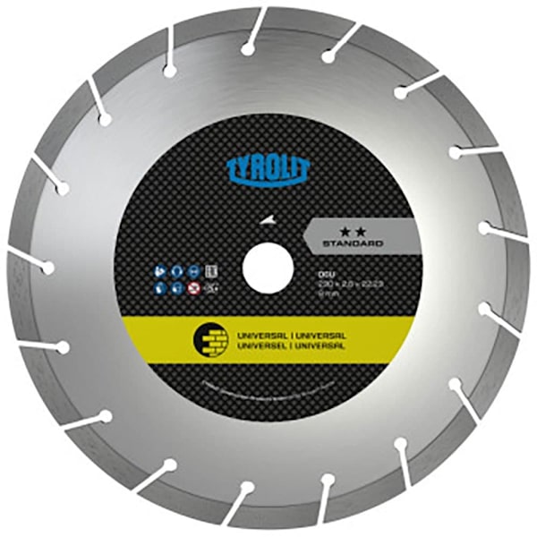 Tyrolit Diamantsav Dcus3 230x2.6x22.23 Mm