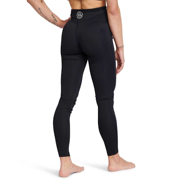 Leone1947 Leggings Flag Sort M Kvinde