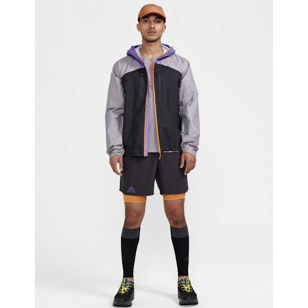 Craft Langærmet T-shirt Pro Trail Wind Grå XL Mand
