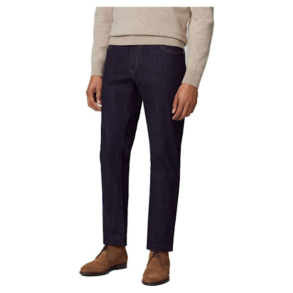 Hackett Hm212528 Regular Fit Jeans Blå 38 / 34 Mand