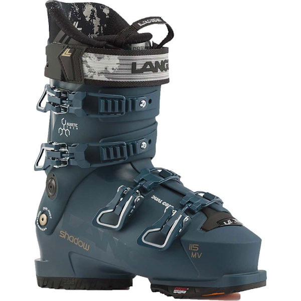 Lange Kvinna Alpina Skidskor Shadow 115 Mv Gw Blå 25.5