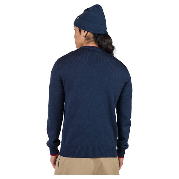 Rossignol New Stripe Round Neck Knit Trøje Blå S Mand