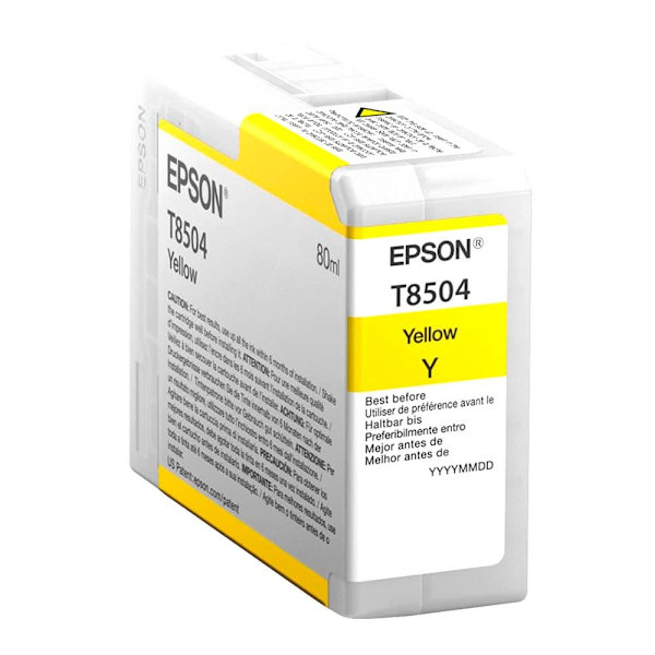 Epson Bläckpatron T 850 80ml T 8504 Gul