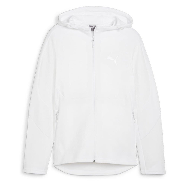 Puma Evostripe Dk Sweatshirt Med Lynlås Hvid S Mand