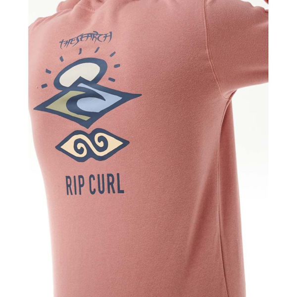 Rip Curl Search Icon Hættetrøje Rosa L Mand