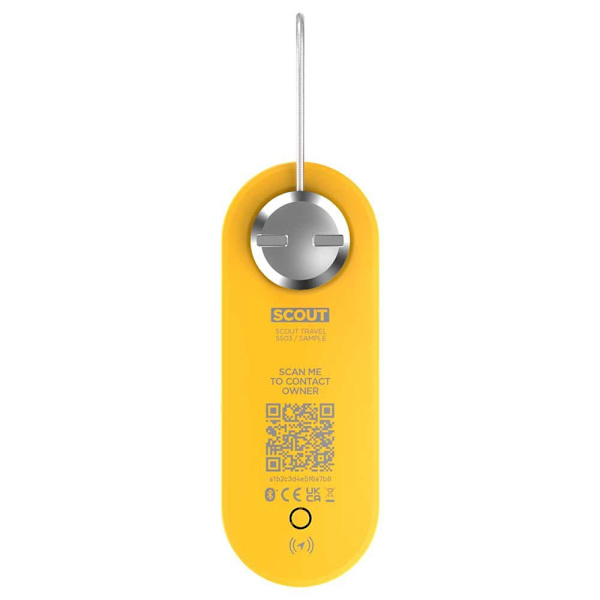 Knog Matkatavaramerkki. Finder & Alarm Ios Scout Travel Kultainen  Poika