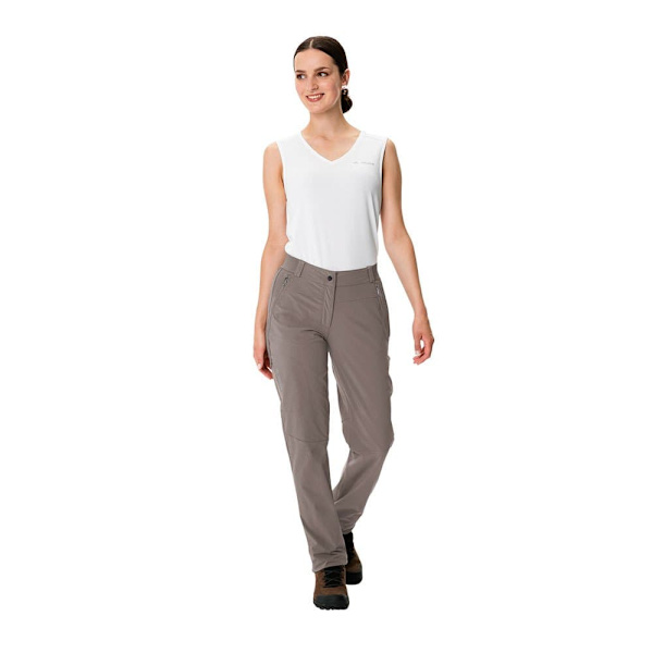 Vaude Byxor Farley Stretch Iii Brun 42 / Short Kvinna