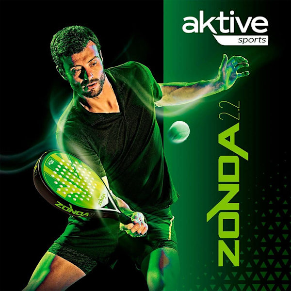 Aktive Padel Racket Zonda 2.2 Grönt