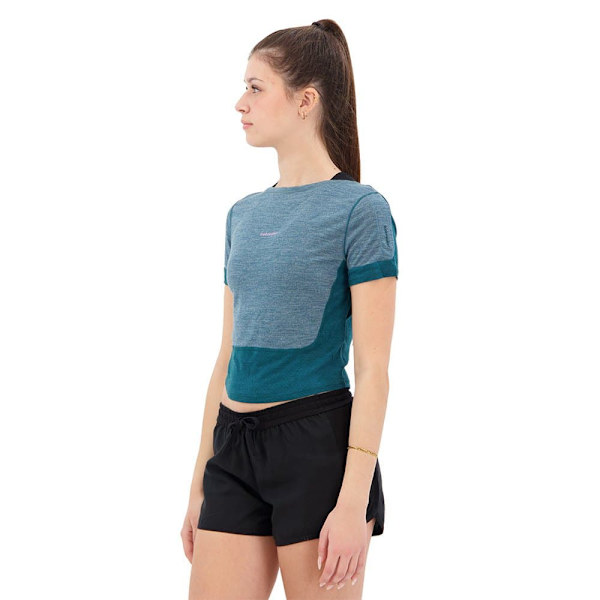 Icebreaker Zoneknit™ Scoop Back T-shirt Med Korta ärmar Grönt XL Kvinna