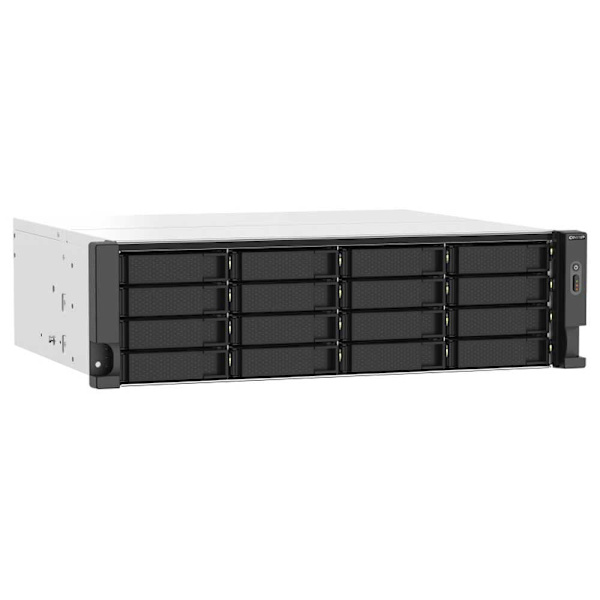 Qnap Nas Ts-1673au-rp-16g 16 Bugt Sort