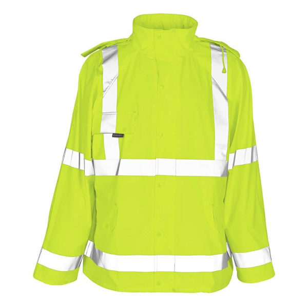 Mascot Jakke Med Hætte Safe Aqua 50101 Gul XL