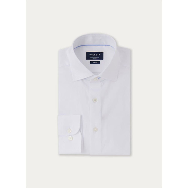 Hackett Lang ærmet Skjorte Magic Hvid XL Mand