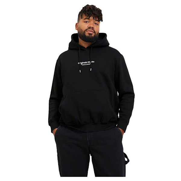 Jack & Jones Sweatshirt Med Fuld Lynlås Vesterbro Sort 4XL Mand