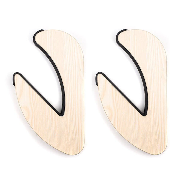 Surflogic Trä Väggställ Surfboard Beige