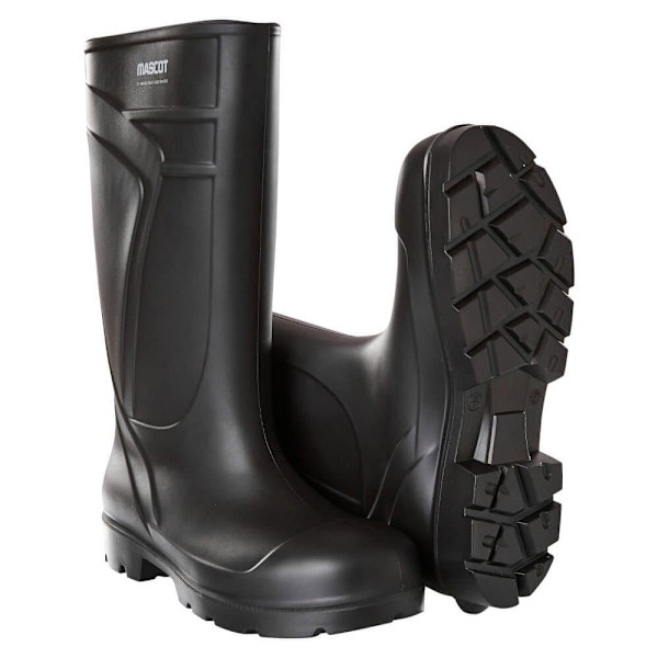 Mascot Pu Arbejdsstøvler Footwear Cover F0850 Sort EU 45