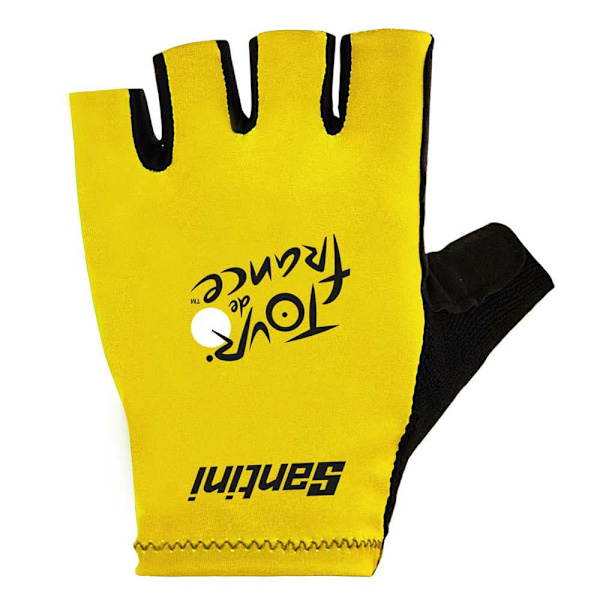 Santini Övergripande Ledare Tour De France Official 2023 Kort Handskar Gul XL Man