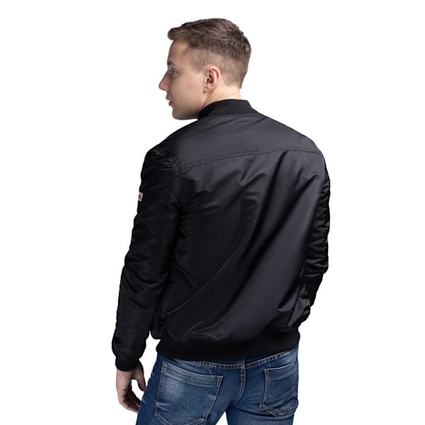 Lonsdale Jacka Tern Hill Svart M Man