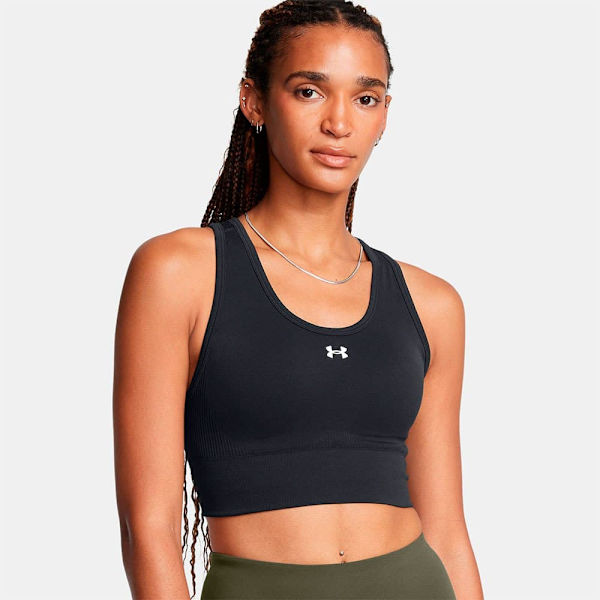 Under Armour Vanish Sporttopp Medium Stöd Sömlös  M Kvinna
