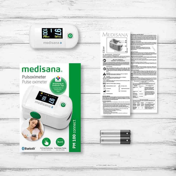 Medisana Pulssioksimetri Pm 100 Connect Kirkas