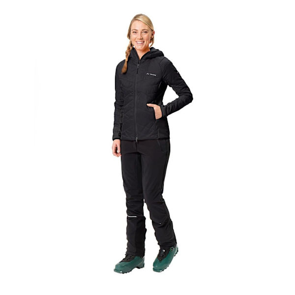 Vaude Jacka Sesvenna Iv Svart 38 Kvinna