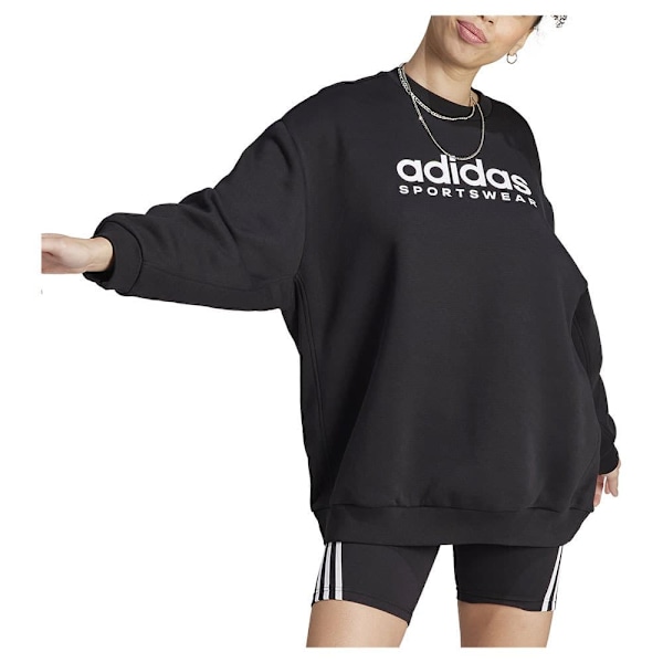 Adidas Sweatshirt All Szn Fleece Graphic Sort S Kvinde