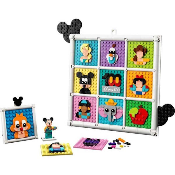 Lego Disney-animation-4-2023 Flerfarvet