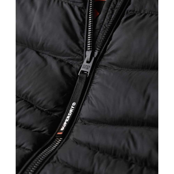 Superdry Fuji Quilt Padded Jacka Svart S Kvinna
