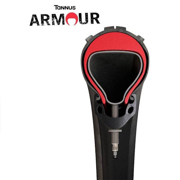 Tannus Anti-punkteringsmousse Armour 3 In 1 Protection Röd 24´´ / 1.375
