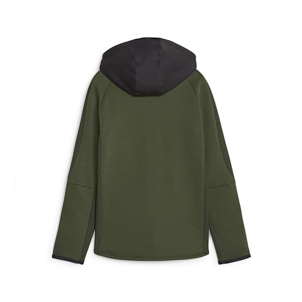 Puma Sweatshirt Med Fuld Lynlås Evostripe Grøn 7-8 Years Dreng