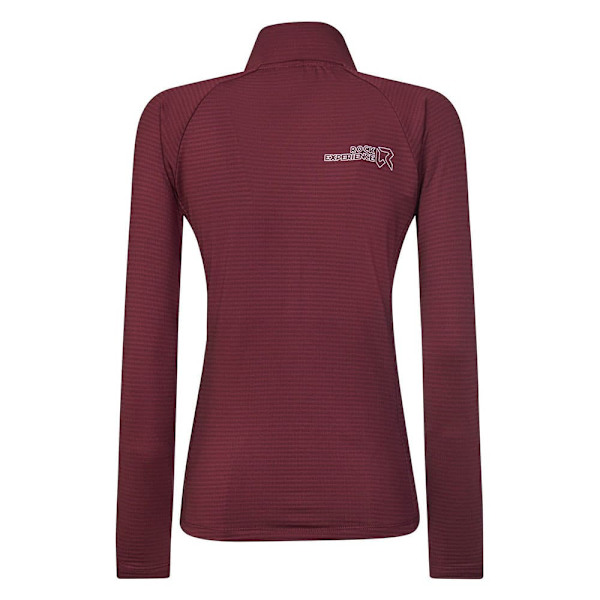 Rock Experience Arrows Mock Neck Fleecejakke Med Fuld Lynlås Lilla M Kvinde