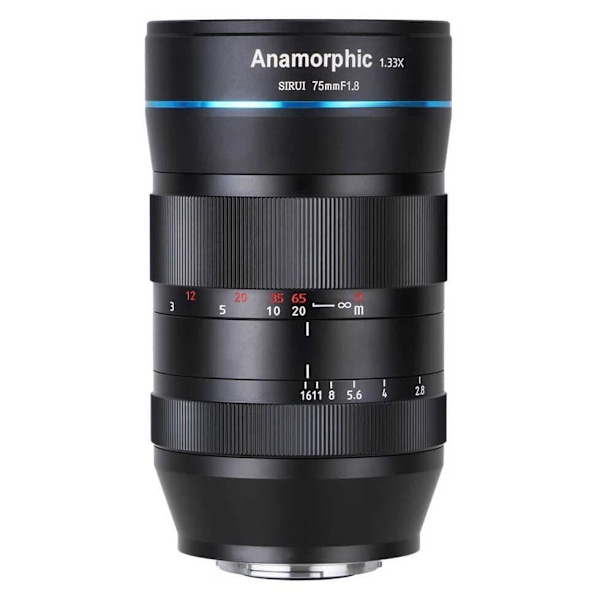 Sirui Optical Teleobjektiv 75/2.9 1.6x Venus Ff Anamorfico Se Søvfarvet Sort