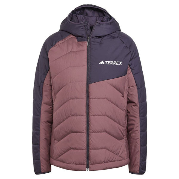 Adidas Terrex Multi Synthetic Insulated Jacka Lila L Kvinna